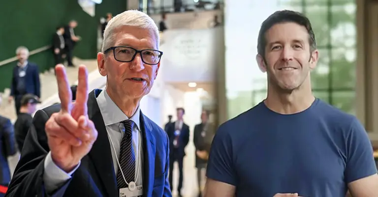 টিম কুক ও জন টার্নাস